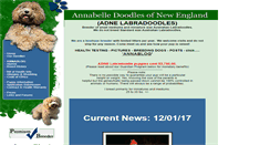 Desktop Screenshot of annabelledoodlesofnewengland.com